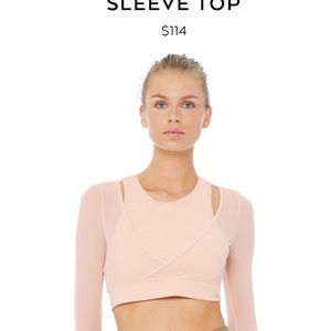 Alo cropped long sleeve